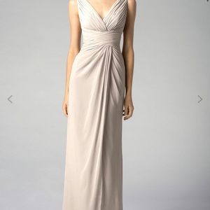 Beige formal dress